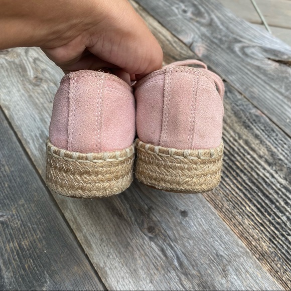 Tretorn Eve2 Pink Suede Espadrille Sneakers - Picture 10 of 10